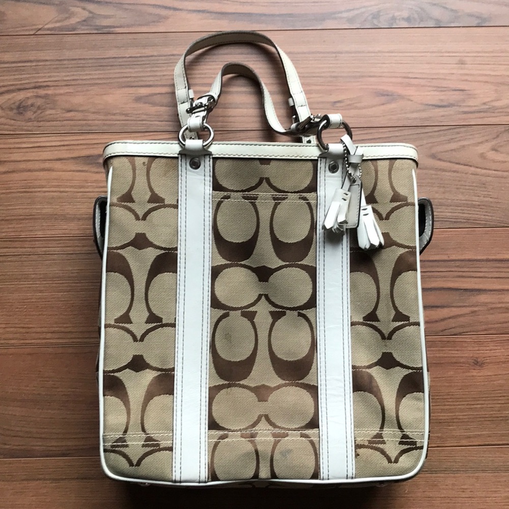 Coach Signature Large C Tall Tote